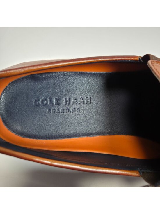 Cole Haan Lenox Hill Venetian Loafers Mens Size 8.5M British Tan Leather Slip-On main image 5